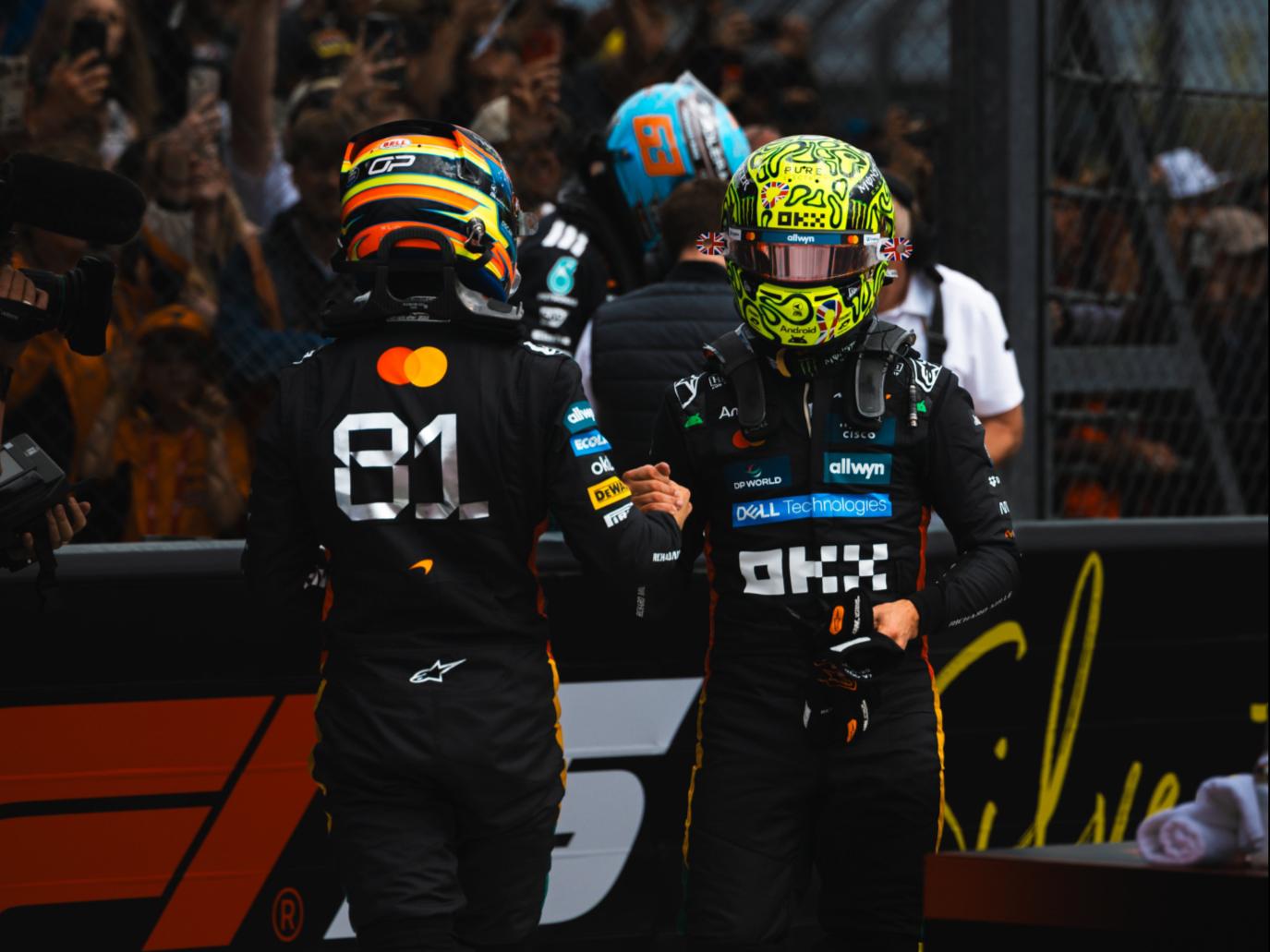 梅赛德斯险胜阿斯顿马丁，皮亚斯特里点燃赛场